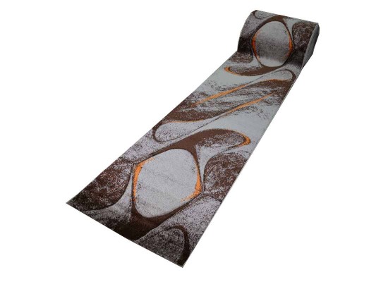 Тъкана пътека GRAND RELEF 1412 brown